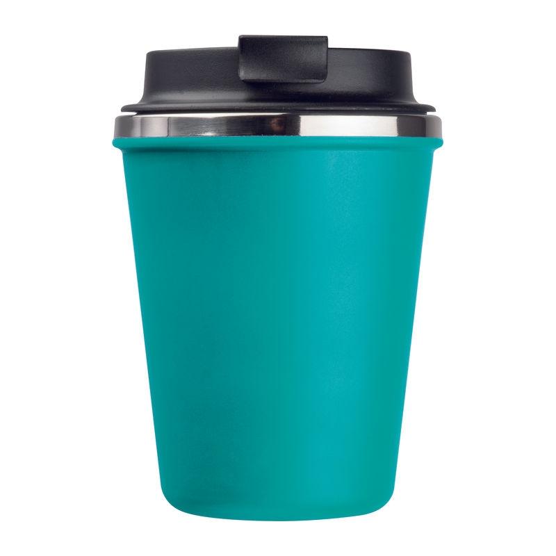 Pahar din oțel inoxidabil cu perete dublu, 350 ml Turquoise