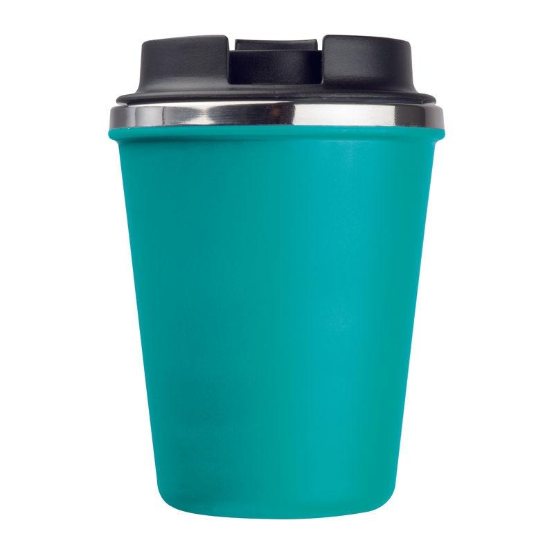 Pahar din oțel inoxidabil cu perete dublu, 350 ml Turquoise
