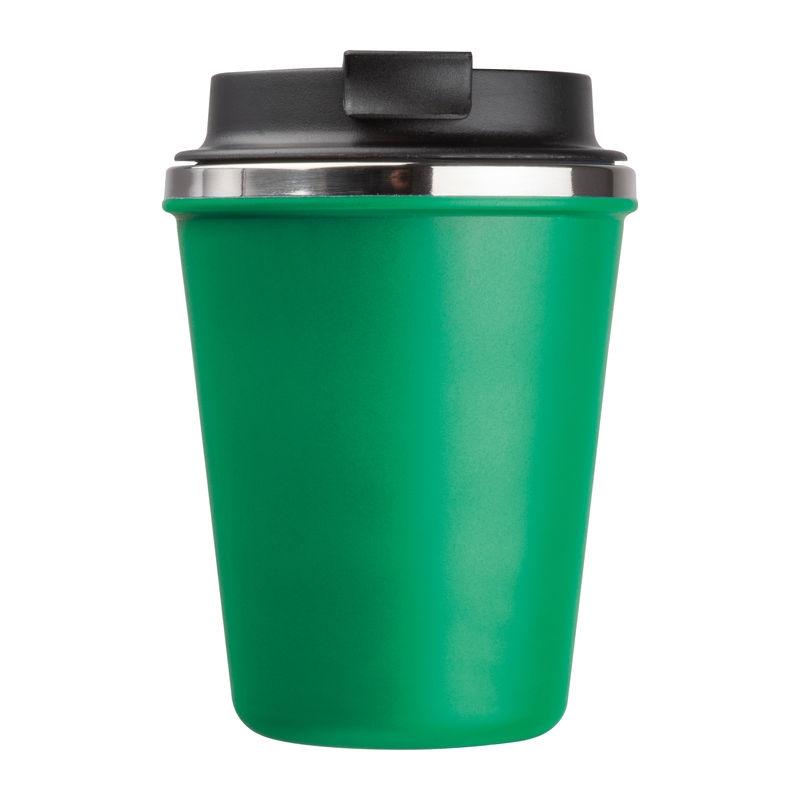 Pahar din oțel inoxidabil cu perete dublu, 350 ml Verde