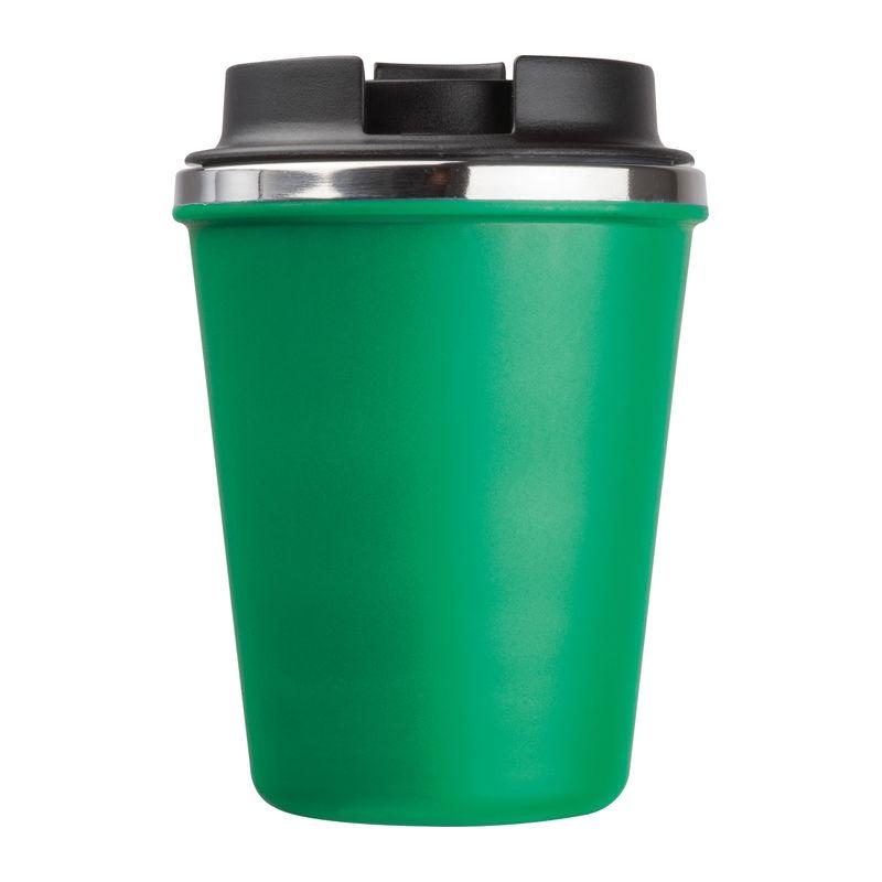 Pahar din oțel inoxidabil cu perete dublu, 350 ml Verde