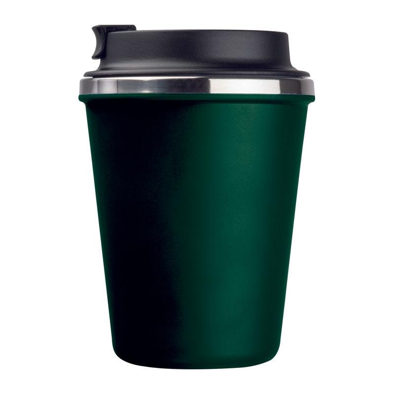 Pahar din oțel inoxidabil cu perete dublu, 350 ml Verde Inchis