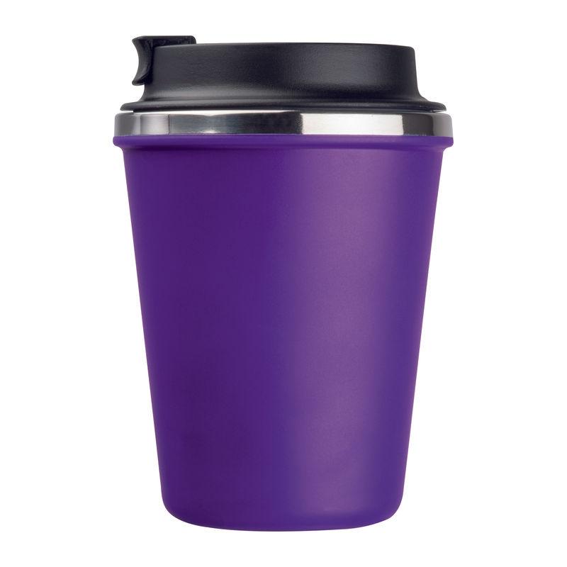 Pahar din oțel inoxidabil cu perete dublu, 350 ml Mov