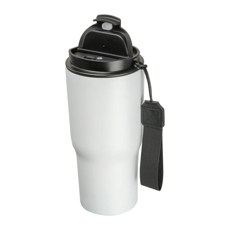 Pahar de băut din oțel inoxidabil, 550 ml Alb