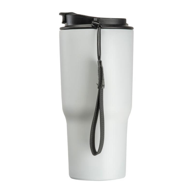 Pahar de băut din oțel inoxidabil, 550 ml Alb