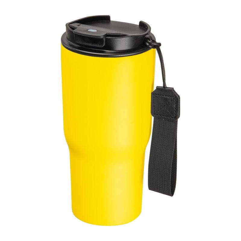 Pahar de băut din oțel inoxidabil, 550 ml Galben