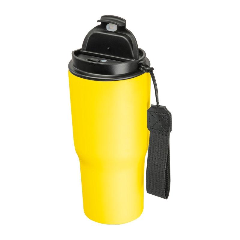 Pahar de băut din oțel inoxidabil, 550 ml Galben