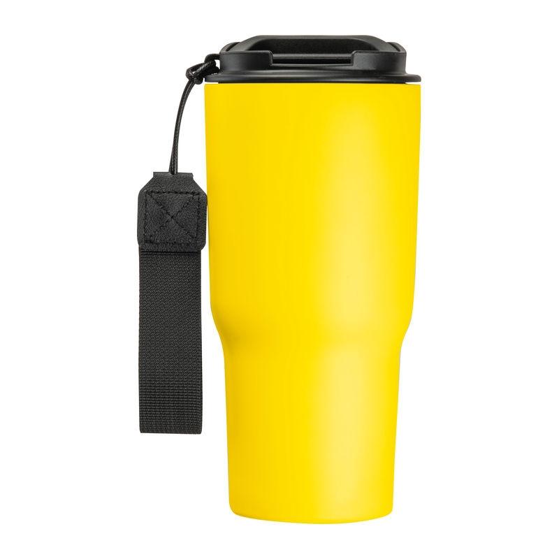 Pahar de băut din oțel inoxidabil, 550 ml Galben