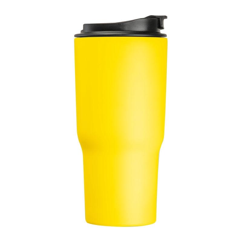 Pahar de băut din oțel inoxidabil, 550 ml Galben