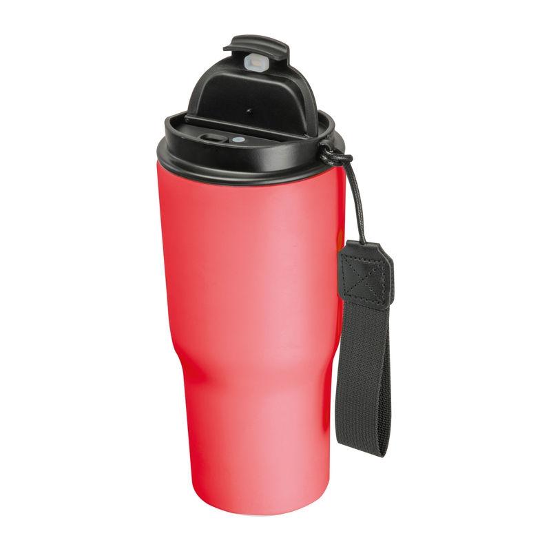Pahar de băut din oțel inoxidabil, 550 ml Roșu