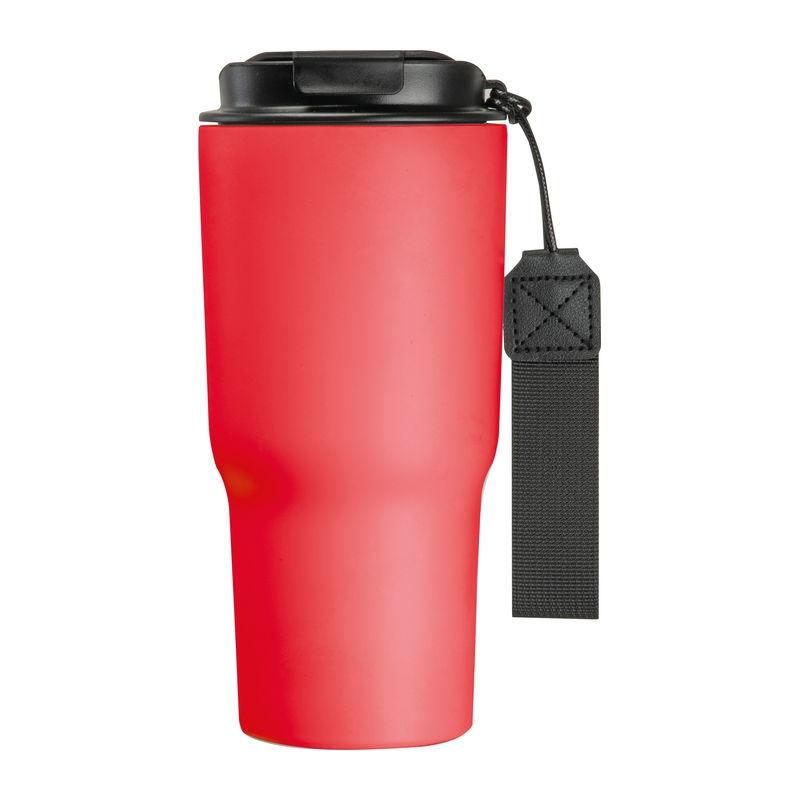 Pahar de băut din oțel inoxidabil, 550 ml Roșu
