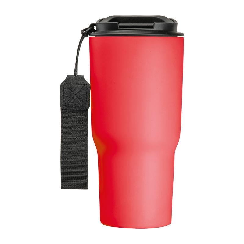 Pahar de băut din oțel inoxidabil, 550 ml Roșu