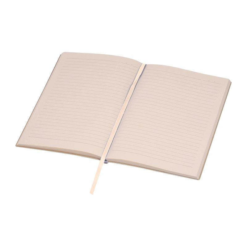 Caiet A5 cu copertă moale PU Stripes Beige