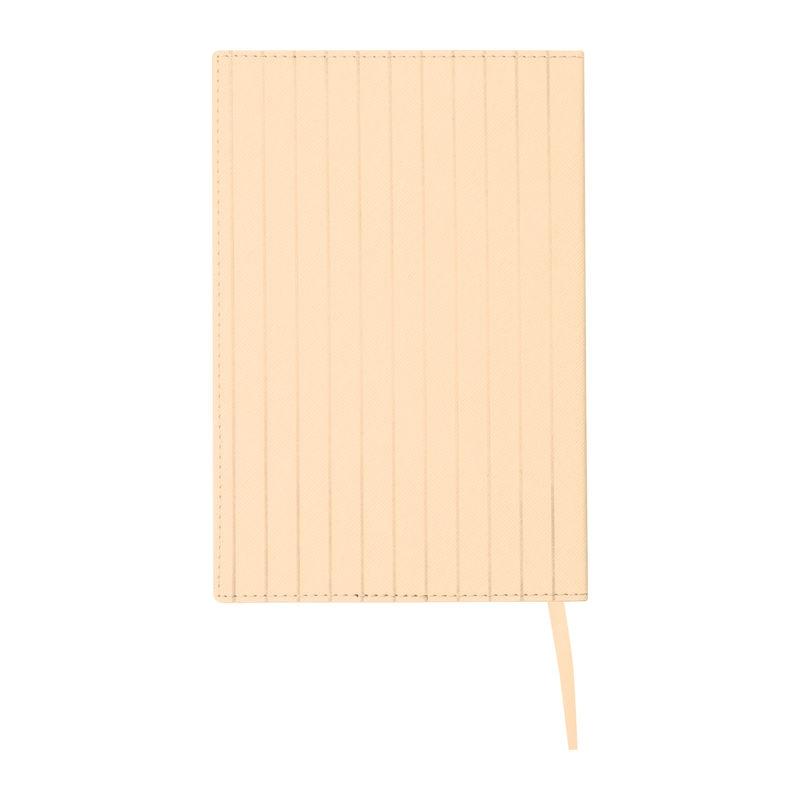 Caiet A5 cu copertă moale PU Stripes Beige