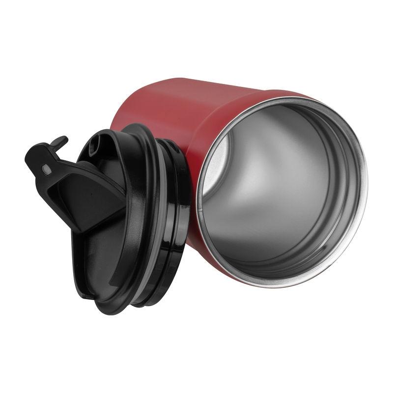Pahar din oțel inoxidabil pentru voiaj, 350 ml Roșu