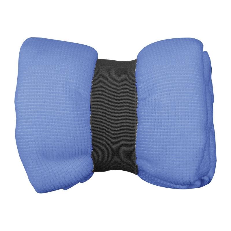 Prosop din microfibră cu bandă elastică Albastru