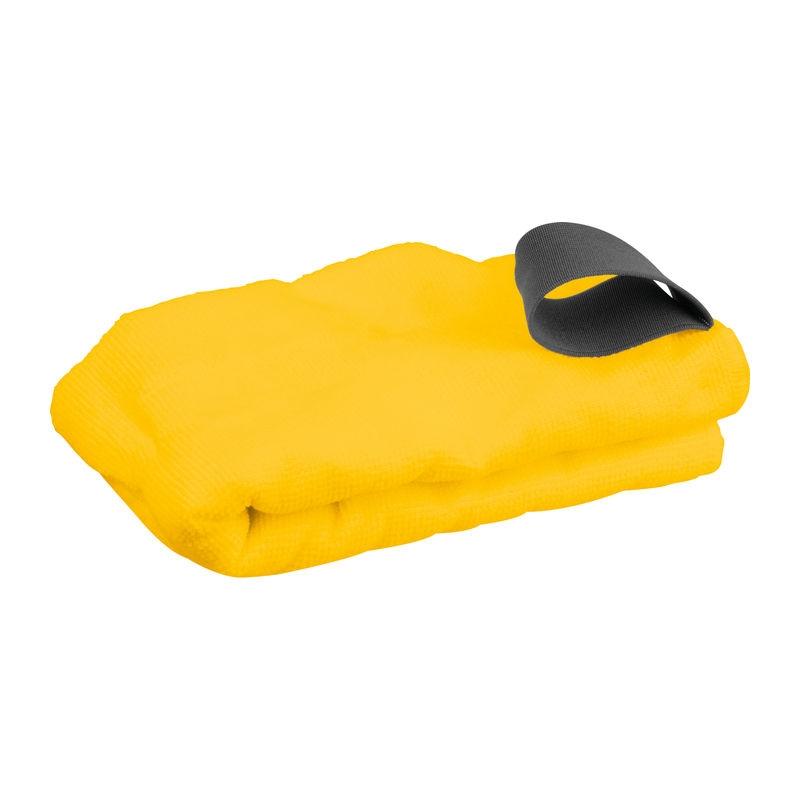 Prosop din microfibră cu bandă elastică Galben