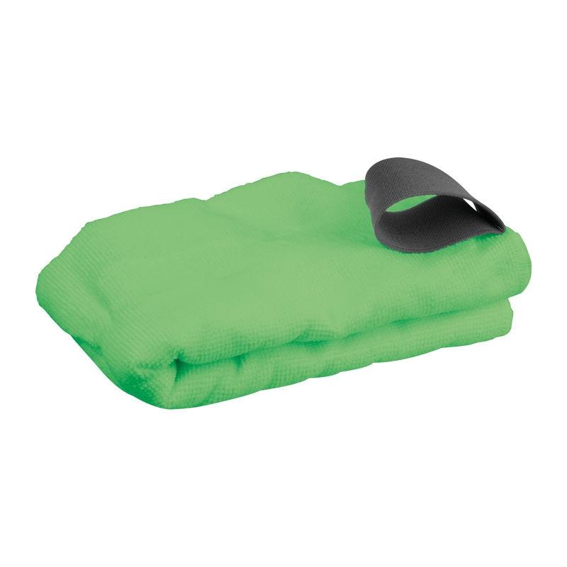 Prosop din microfibră cu bandă elastică Verde
