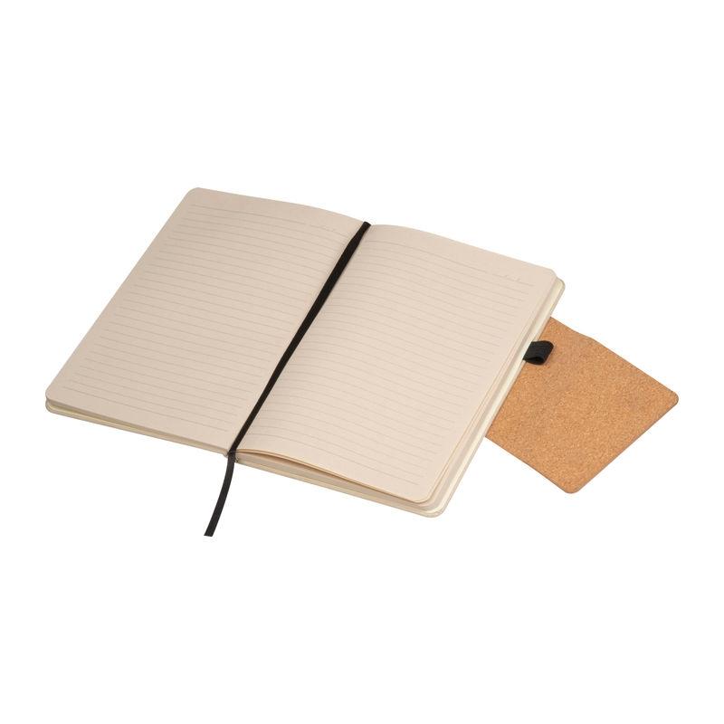 Notes A5 cu copertă din carton de lapte reciclat Beige