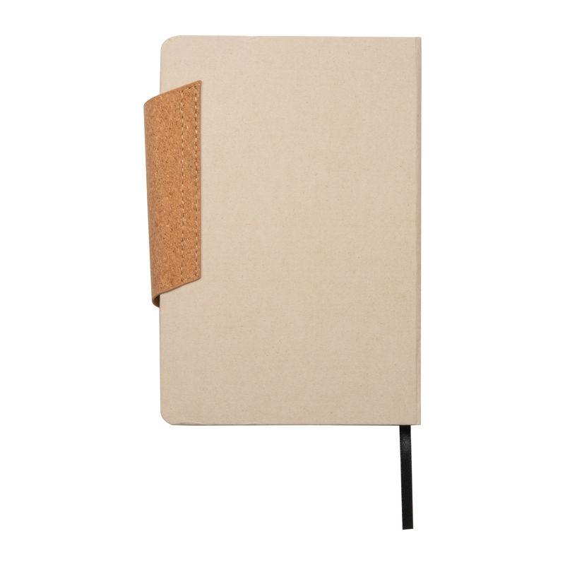 Notes A5 cu copertă din carton de lapte reciclat Beige