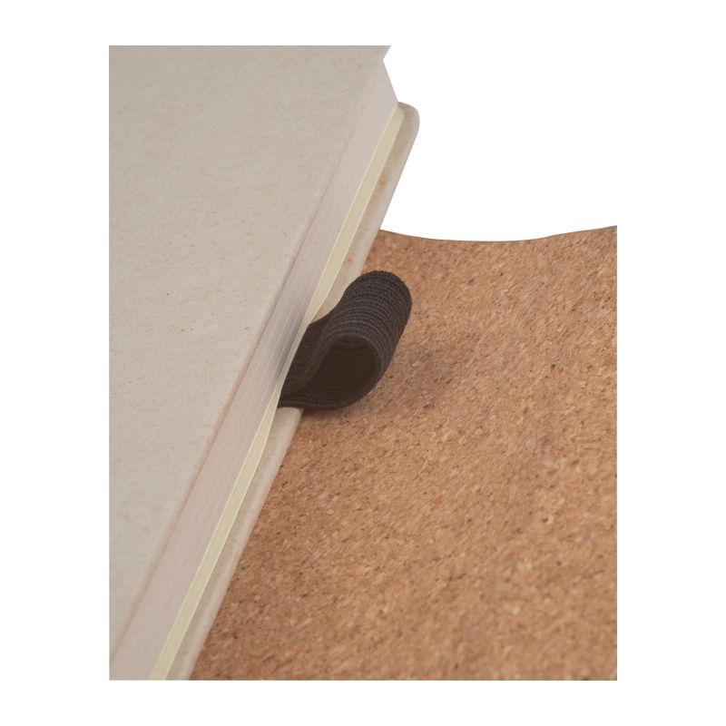 Notes A5 cu copertă din carton de lapte reciclat Beige