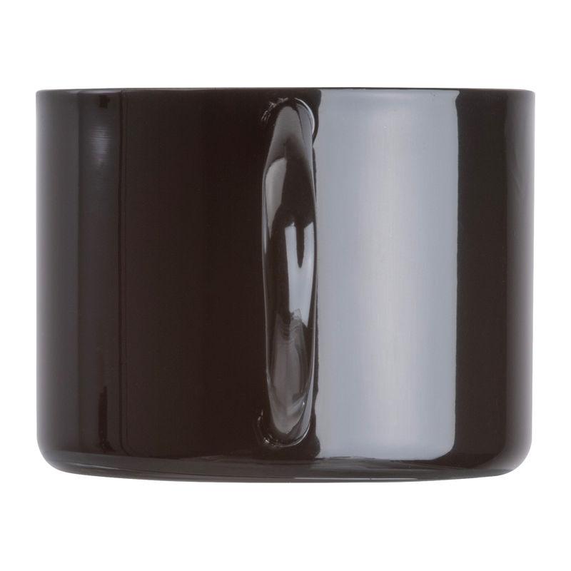 Cană espresso din oțel inoxidabil, 80 ml Negru