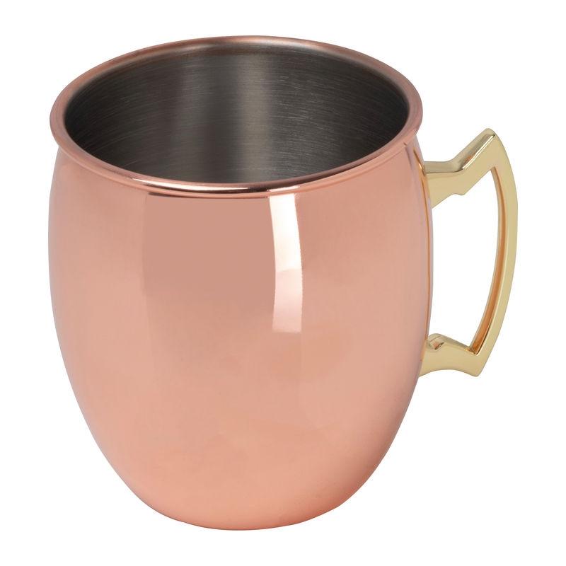Cană Moscow Mule cu înveliș din cupru, 500 ml