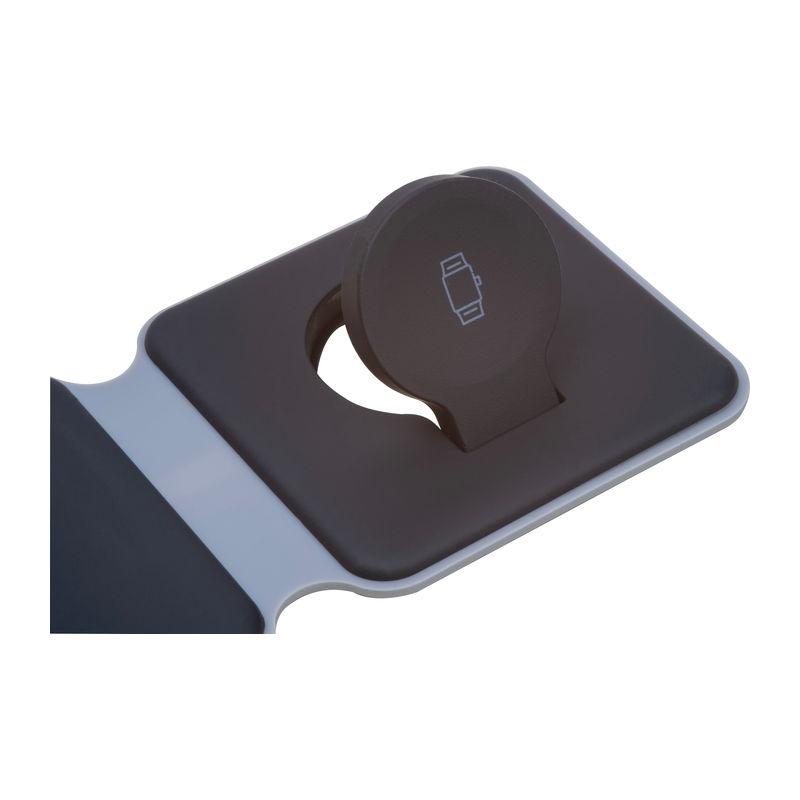 Încărcător wireless 3 în 1 Negru