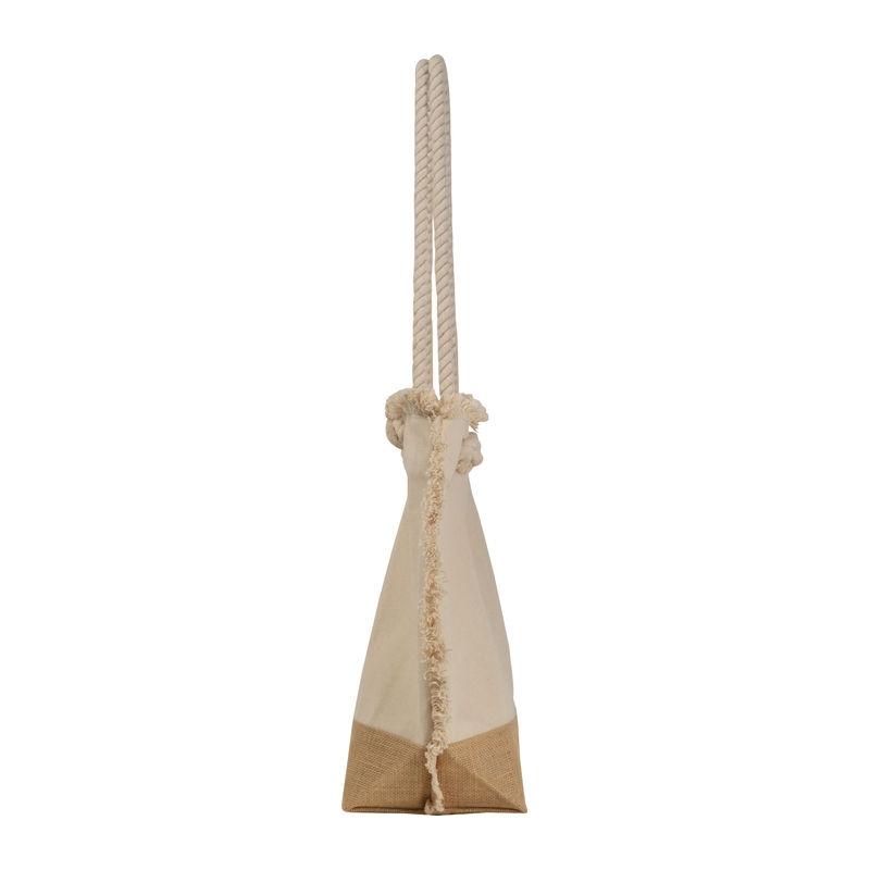 Sacoșă de plajă Oeko-Tex® naturală Beige