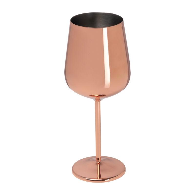 Pahar de băut cu înveliș din cupru, 500 ml