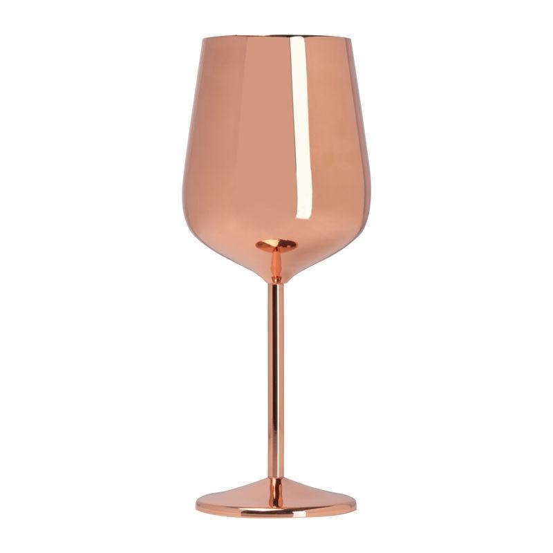 Pahar de băut cu înveliș din cupru, 500 ml Rosu