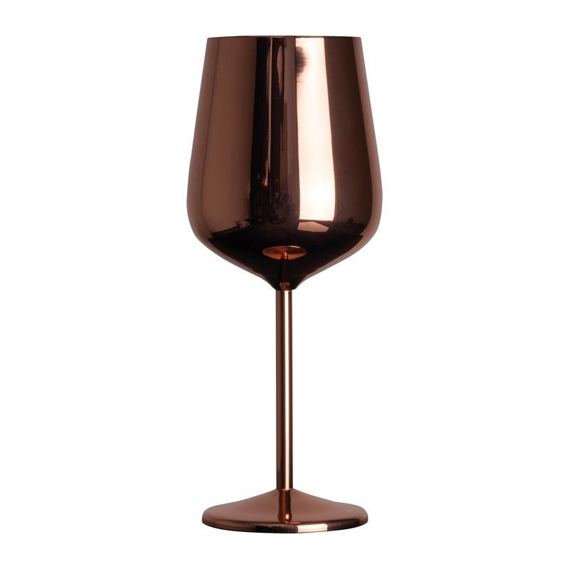 Pahar de băut cu înveliș din cupru, 500 ml Rosu