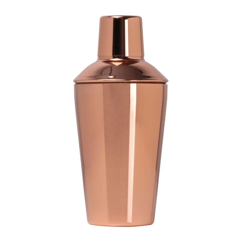 Shaker pentru cocktail cu înveliș din cupru, 500 ml Rosu