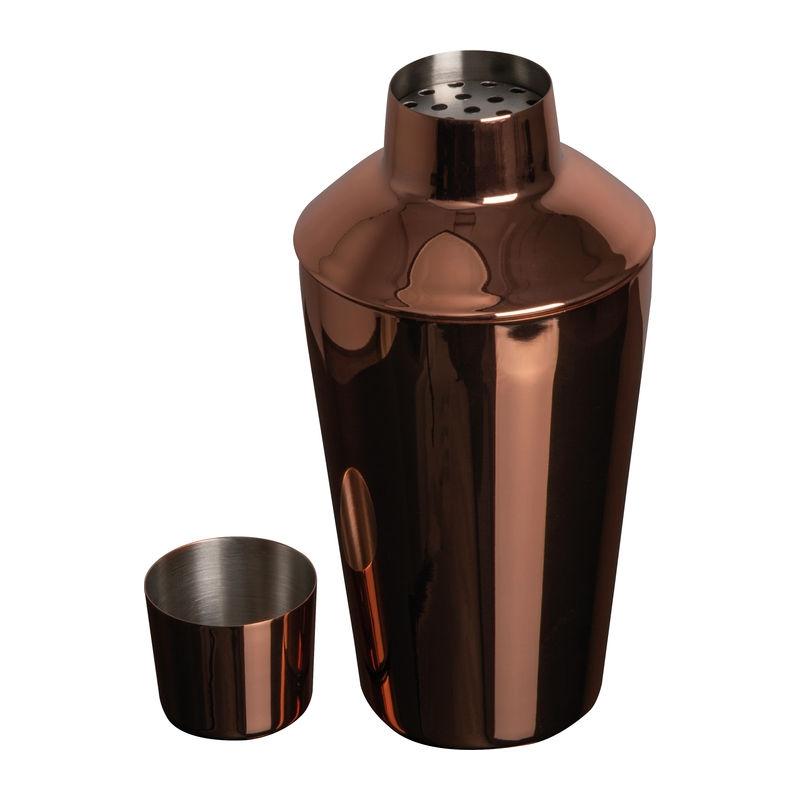 Shaker pentru cocktail cu înveliș din cupru, 500 ml Rosu