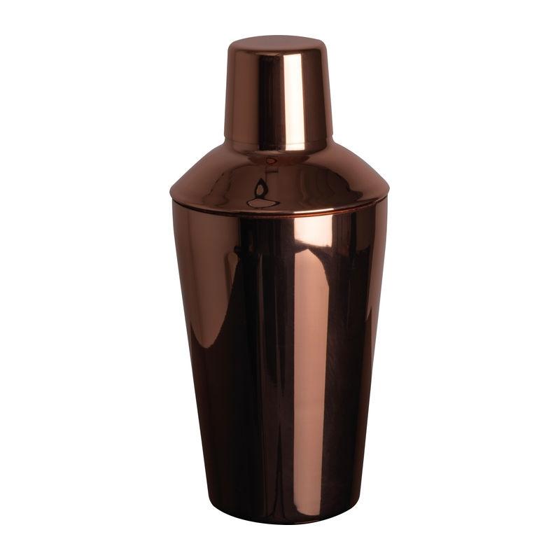 Shaker pentru cocktail cu înveliș din cupru, 500 ml Rosu
