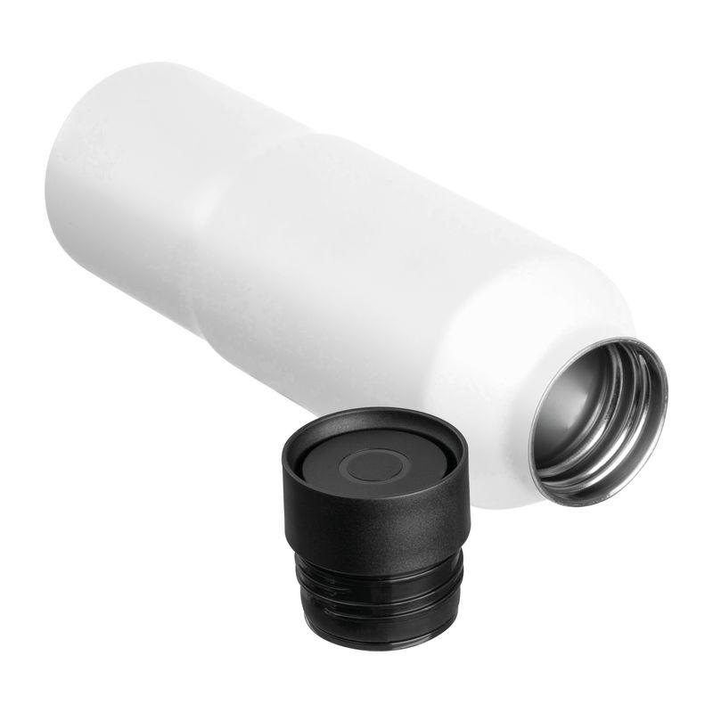 Sticlă din oțel inoxidabil reciclat CrisMa, 600 ml Alb
