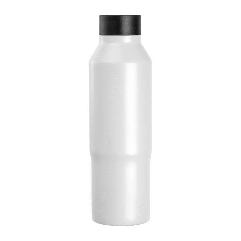 Sticlă din oțel inoxidabil reciclat CrisMa, 600 ml Alb