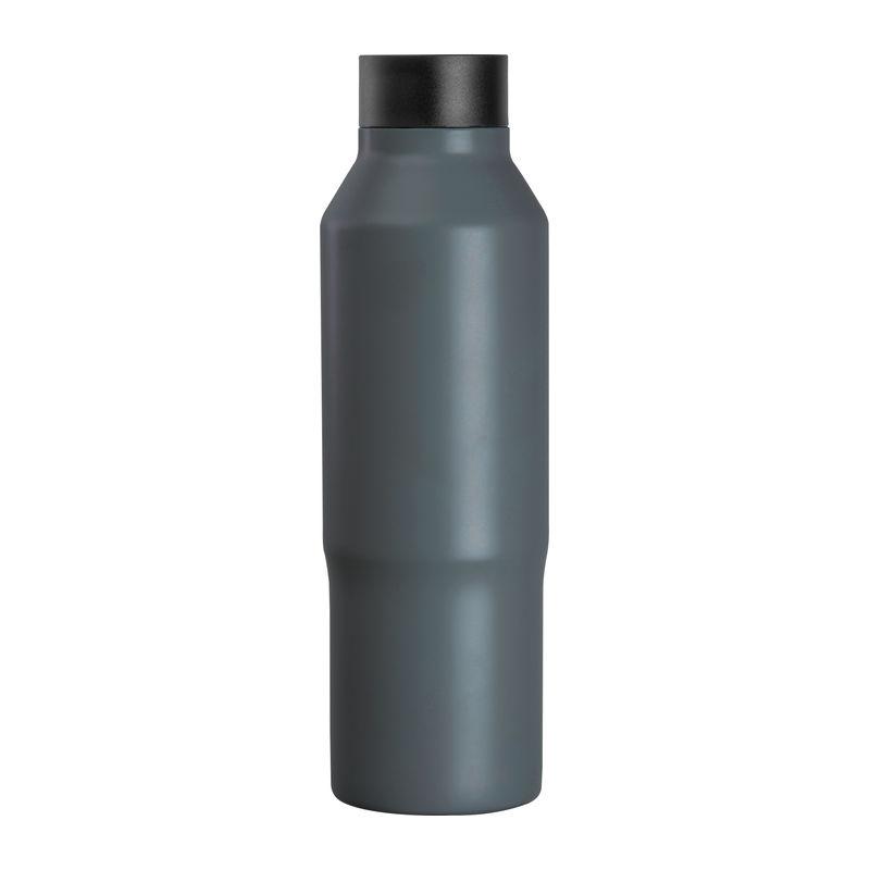 Sticlă din oțel inoxidabil reciclat CrisMa, 600 ml Gri închis