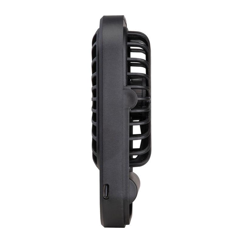 Ventilator de birou cu acumulator Negru