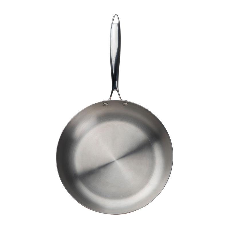 Tigaie cu inducție cu mâner Rosu