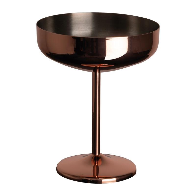 Pahar de martini cu înveliș din cupru, 300 ml Rosu