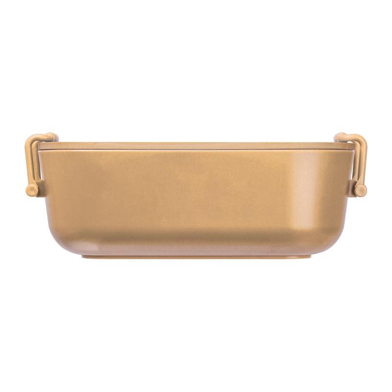 Caserolă cu capac din bambus, 750 ml Beige