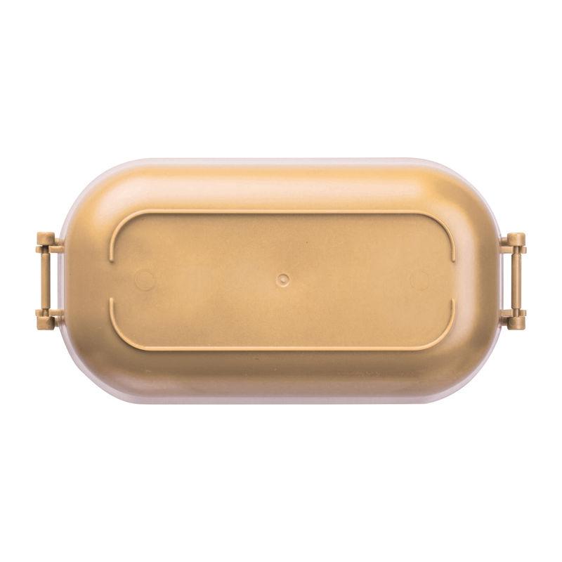 Caserolă cu capac din bambus, 750 ml Beige