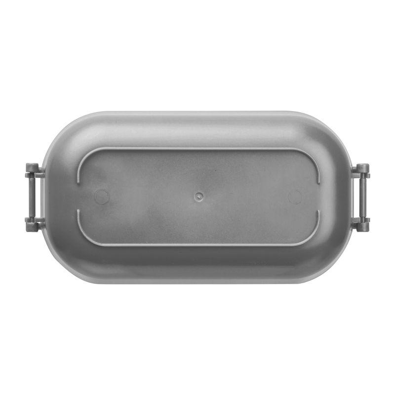 Caserolă cu capac din bambus, 750 ml Gri