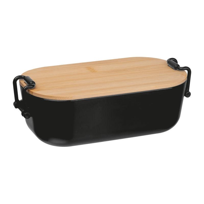 Caserolă cu capac din bambus, 750 ml