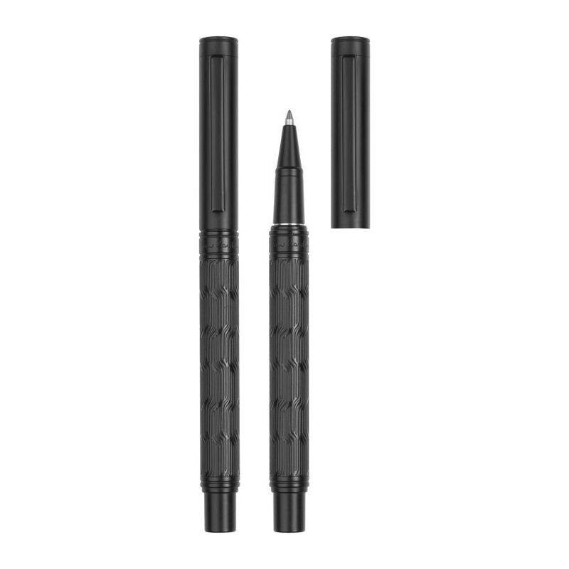 Set de pix metalic și roller Esmee Negru