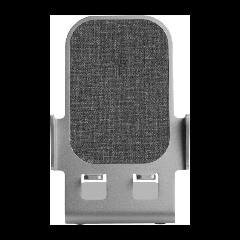 Suport de telefon cu încărcător wireless Vitesse Gri închis