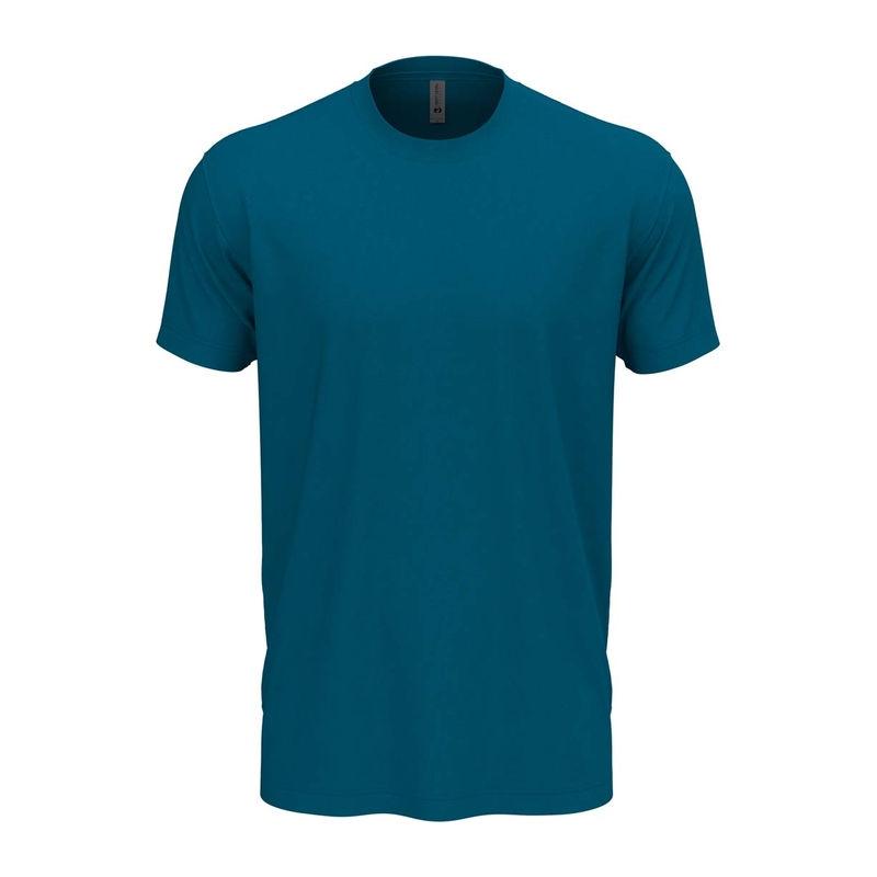 Tricou cu guler la baza gâtului pentru bărbați și femei Cool Blue XL