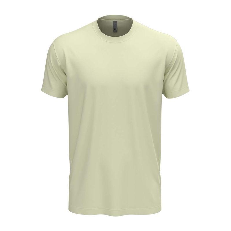 Tricou cu guler la baza gâtului pentru bărbați și femei Natural XL