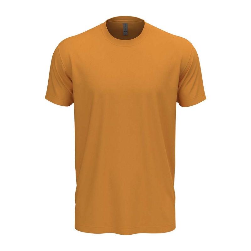 Tricou cu guler la baza gâtului pentru bărbați și femei Antique Gold XL