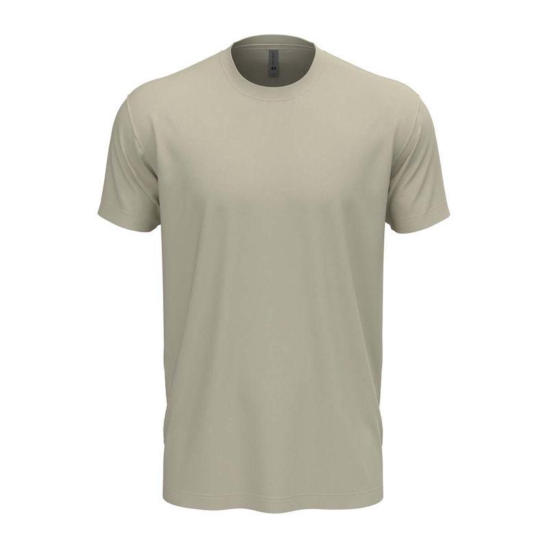 Tricou cu guler la baza gâtului pentru bărbați și femei Sand XL